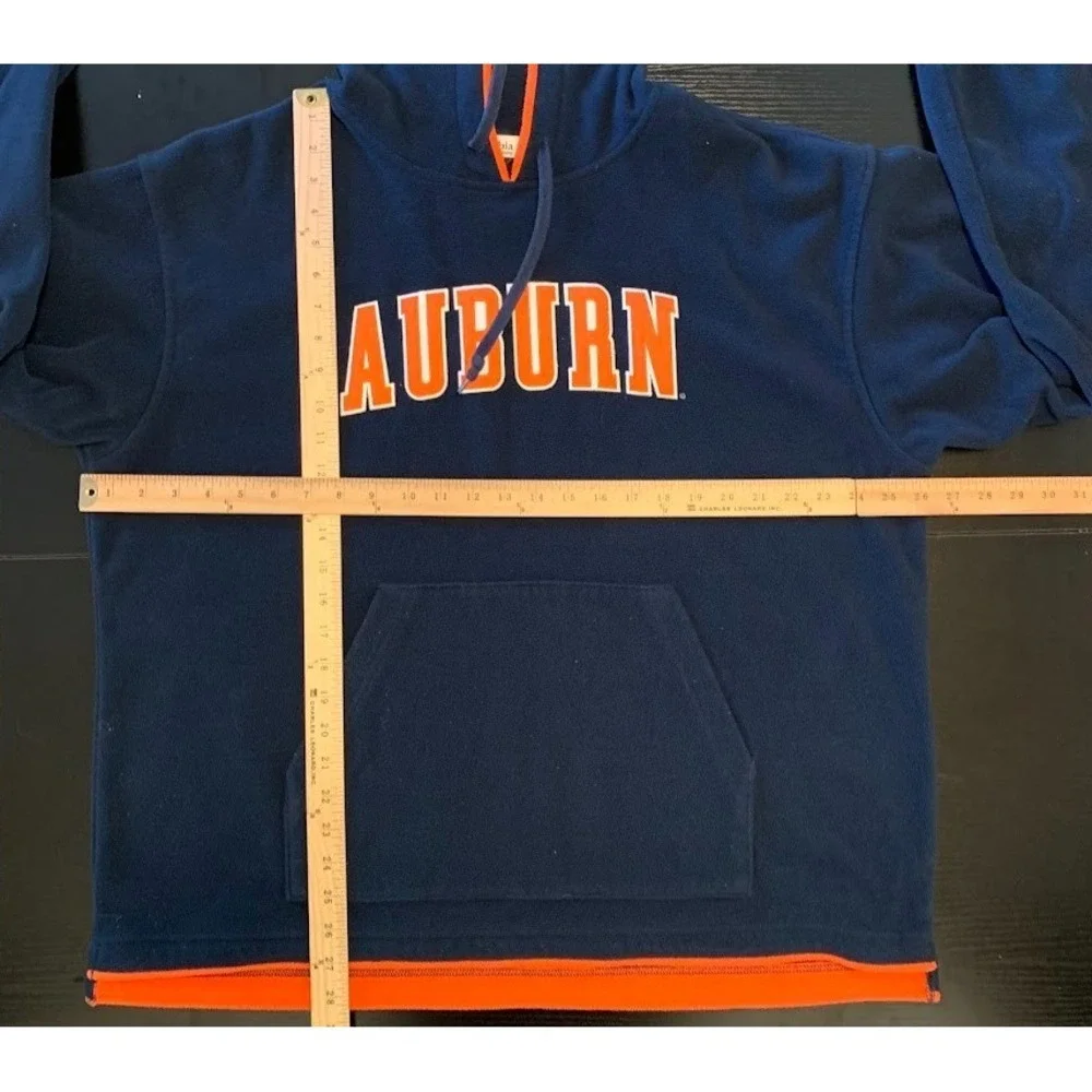 Auburn‎ Tigers NCAA Fleece Columbia Logo Pullover Hoodie Sweatshirt Men's XL